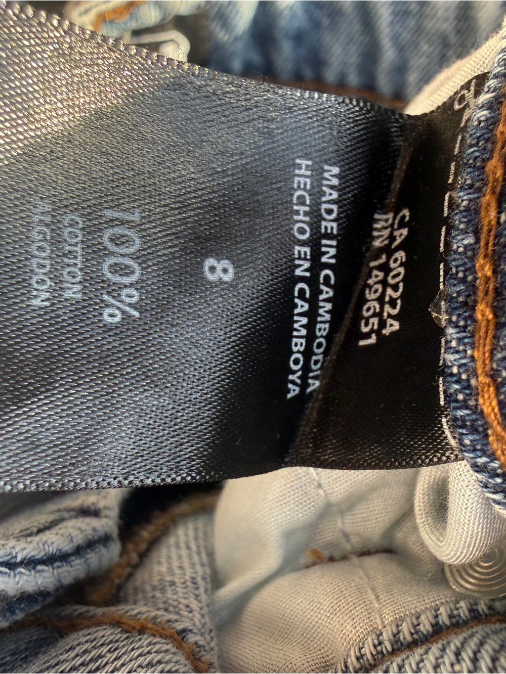 Buffalo David Bitton Light Blue Denim Jeans NWT - Picture 8 of 8